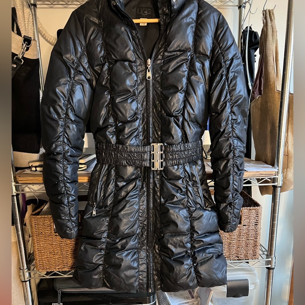 Ugg Australia woman’s down puffer jacket. Size Small
